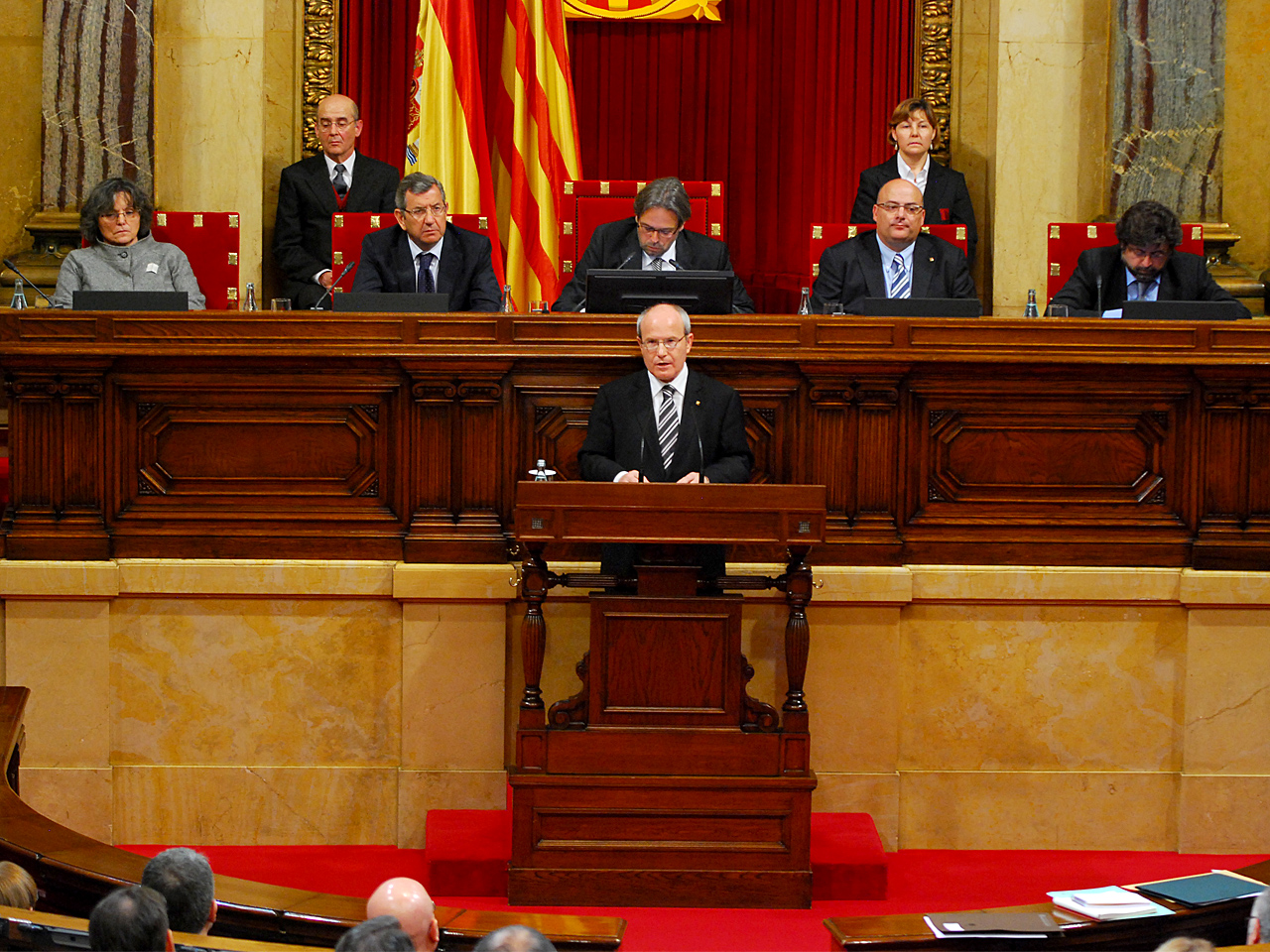 Sessió commemorativa del 30è aniversari del restabliment del Parlament de Catalunya