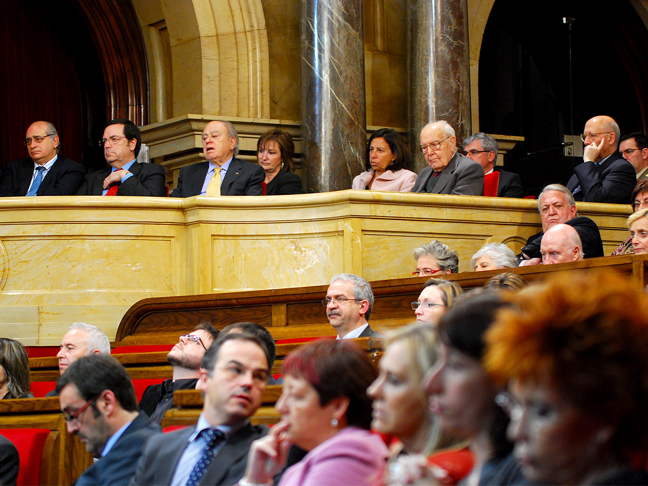 Sessió commemorativa del 30è aniversari del restabliment del Parlament de Catalunya