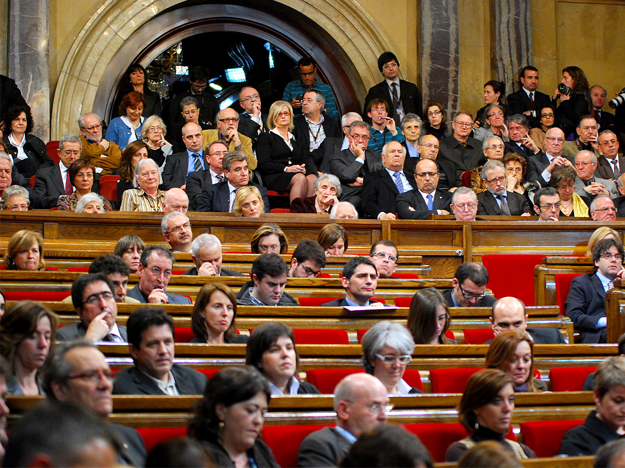 Sessió commemorativa del 30è aniversari del restabliment del Parlament de Catalunya