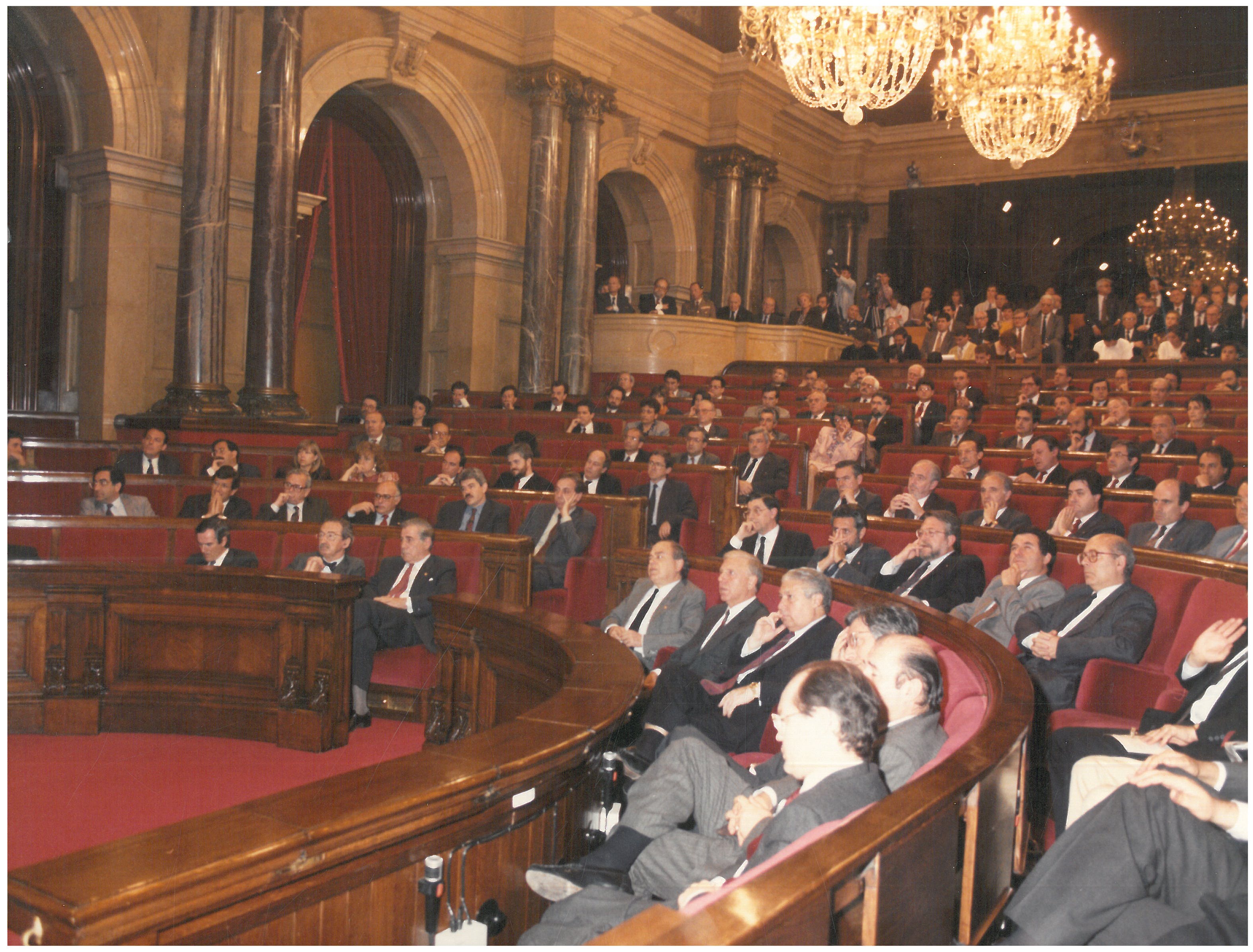 Commemoració del X aniversari de la constitució del Parlament