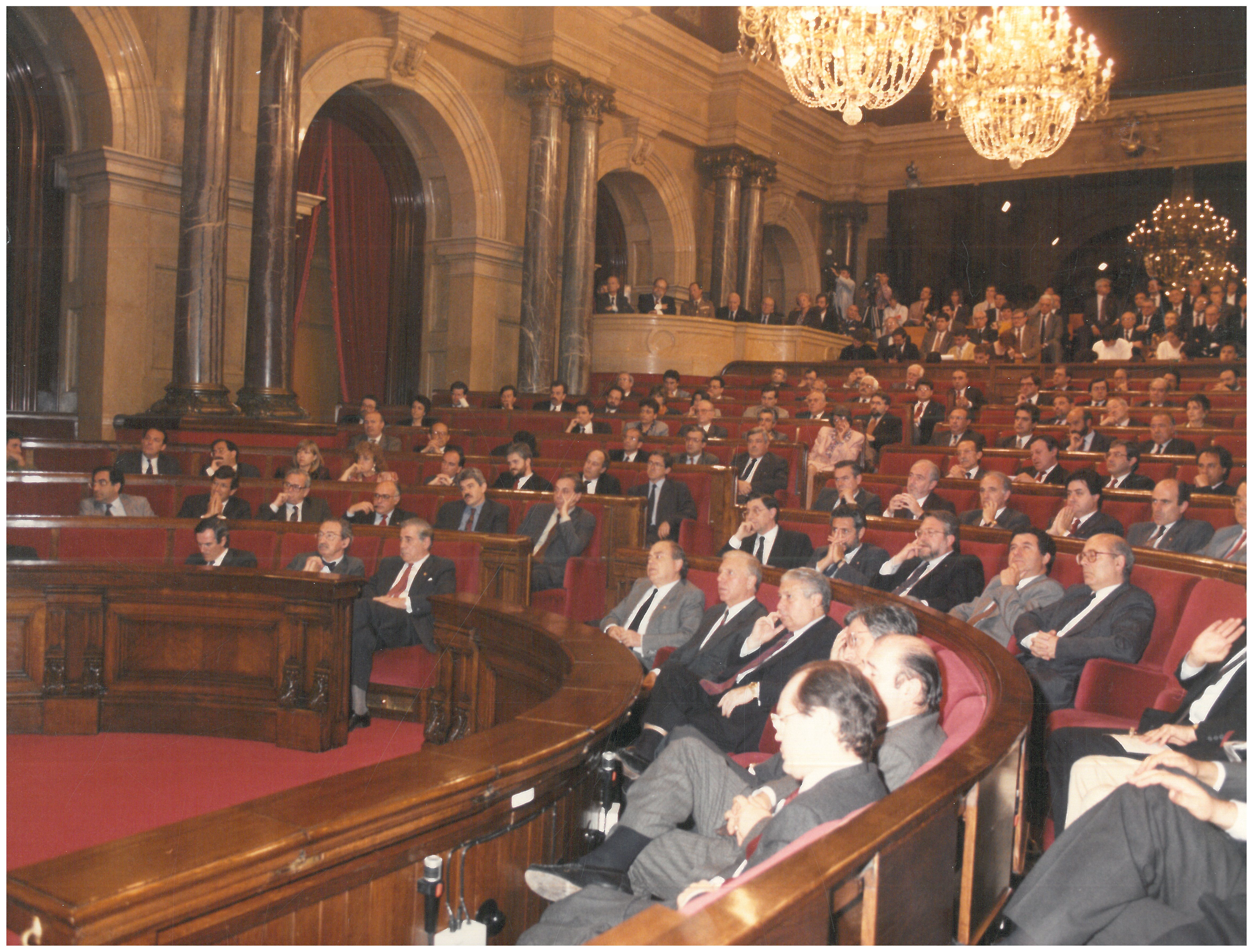 Commemoració del X aniversari de la constitució del Parlament