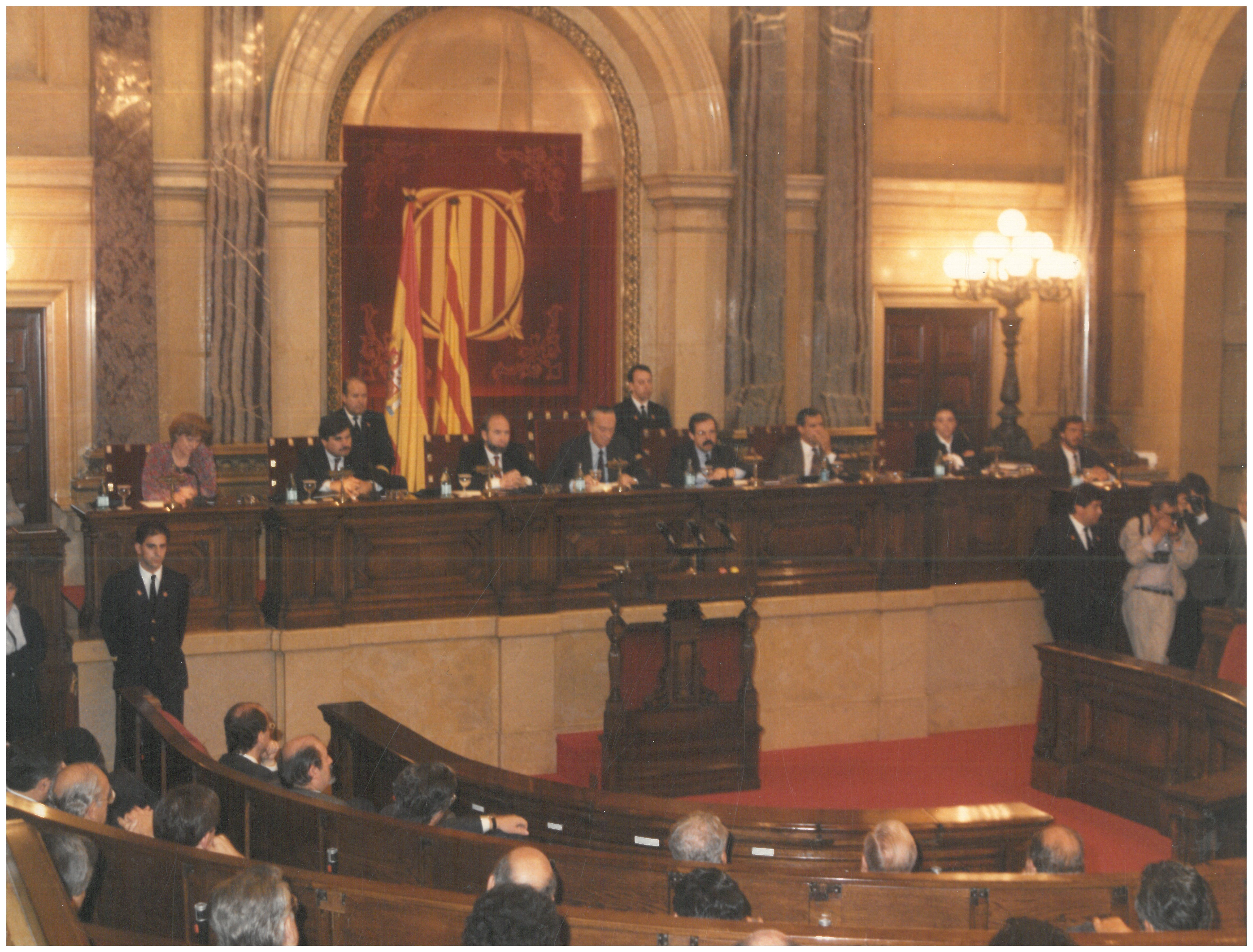 Commemoració del X aniversari de la constitució del Parlament
