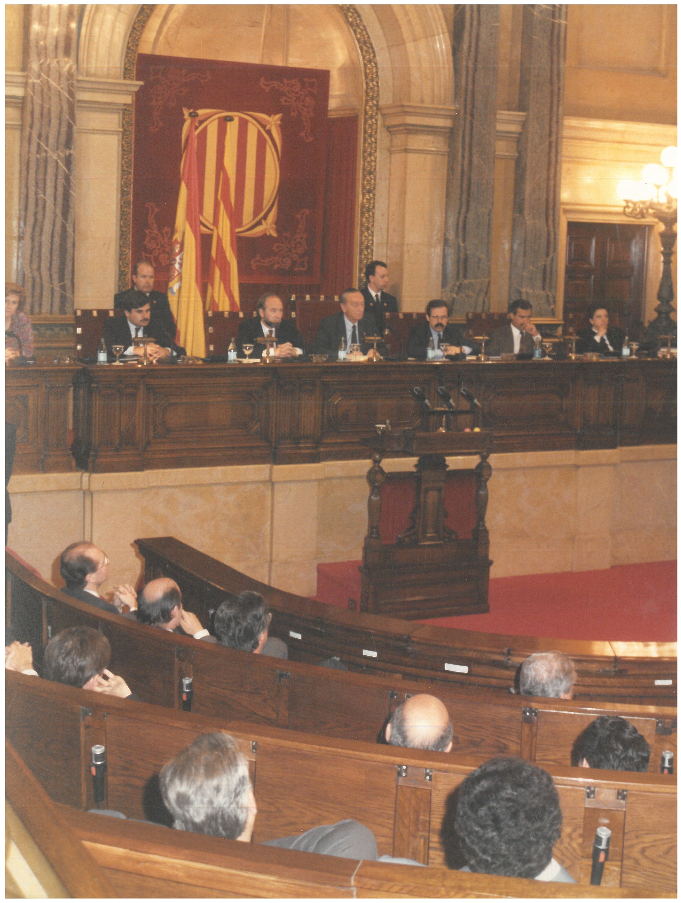 Commemoració del X aniversari de la constitució del Parlament