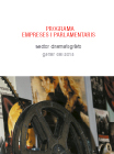 Imatge de Programa "Parlament i Empresa" - Sector cinematogrfic