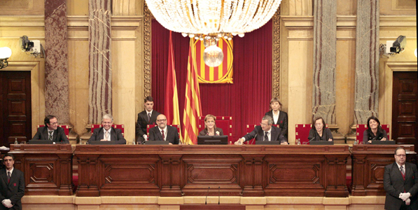 Mesa de la IX legislatura