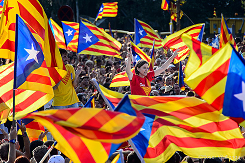 Acte central de la Via catalana de 2014